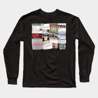 Meme Collage Long Sleeve T-Shirt